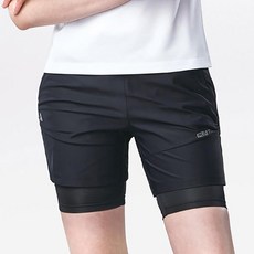 에어워크 축구 배드민턴 탁구 테니스 헬스 운동복 남여트레이닝츄리닝반바지 7108BK