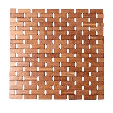 涼夏磚紋竹蓆坐墊, 單一顏色