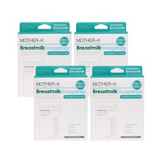 마더케이 일회용 변온 모유 저장팩 200ml, 30매, 4개