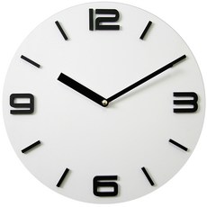 立體數字靜音掛鐘 L號, 25