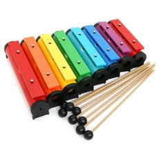 RIVERA 共鳴鐵琴 全音階 RST-08B, 彩虹色, 8音, 1個