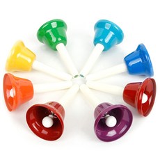 리베라 HB-8 8음 핸드벨, Rainbowcolor, 1개