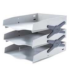 sysmax 超級新托盤 3 層 22137, 灰色的, 3段