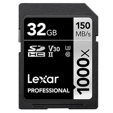 렉사 SDHC 1000배속 UHS-II, 32GB, 1개