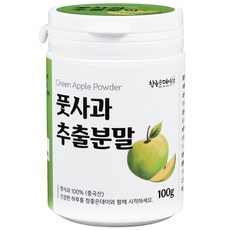 참좋은데이 고농축 풋사과 추출분말, 100g, 1개
