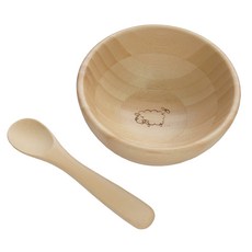 아그니 이유식 그릇 + 스푼 세트, 1세트