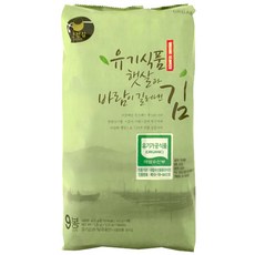 만전김 유기식품 햇살과 바람이 길러낸 김, 40.5g, 1개