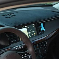 XFIT 絲絨防滑儀表板遮光墊, 黑色, Rexton(舊款), 雙龍