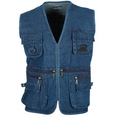 K-Tex G-TWENTY 男士休閒運動風牛仔背心 MCVTX8001