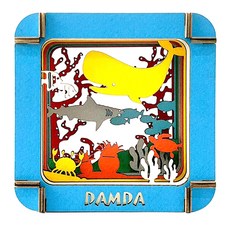 프롬 쉐도우박스 자연속 풍경 시리즈 그림 DIY, 바다이야기 1, 1개