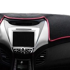 防滑儀表板避光墊 黑色+紅色縫線 儀表板避光墊 雙龍_Actyon Sports