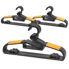 DECOSIN 愛心防滑衣架, 橘色, 30個