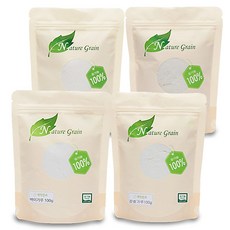 네이쳐그레인 유기농 쌀가루 4종, 1세트