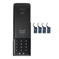 게이트맨 번호키 디지털도어락 + 카드키 4p WK-20