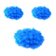 TM 점보 파마가발 3p, 블루