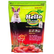 Hello 성토용 토끼사료, 1.1kg, 1개