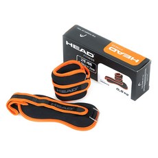 HEAD 健身用腳踝負重帶 2入, 單色, 0.5kg