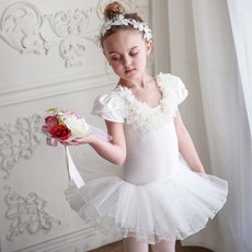 DRESSHOUSE 女童款蕾絲芭蕾舞連身裙