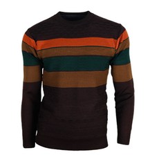 PARK TOWN 條紋圓領針織長袖T恤 CTPT2032