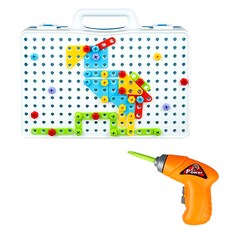 鑽頭玩具工具套組, 混色