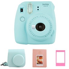 instax 拍立得 Mini 9 拍立得+專屬包+2層硬相冊隨機出貨+相框隨機出貨, 單品, 1套