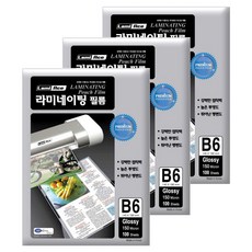 LamiAce 塗層膜150mic, B6, 300個