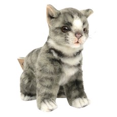 HANSA TOY Kitten Gray 毛絨娃娃 6493, 貓