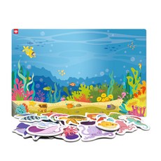 ariati 場景磁性壁貼 AMP-043 海底探險2, 1組, 24片