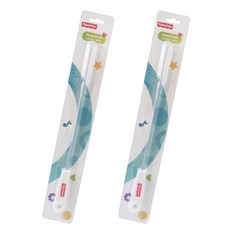 Fisher-Price 費雪 吸管清潔刷 S號, 白色, 2個