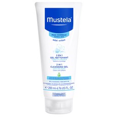 mustela 慕之恬廊 孩童2合1洗面凝膠, 200ml, 1條