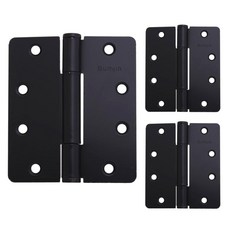 방문용 4인치 3너클 경첩 블랙 4035, 3개