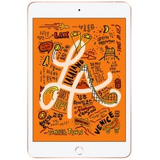 Apple iPad mini 5세대, 골드, LGU+ 유심 포함, 256GB, Wi-Fi+Cellular
