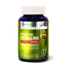뉴트리디데이 프리미엄 스피루리나, 180정, 1개