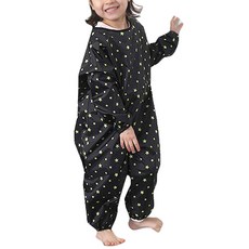 Plie 全身藝術禮服拉鍊綠星 S, 黑色的, 1 個