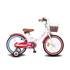 삼천리 접이식 아동용자전거 18 UNIKIDS-FA 미조립, 화이트, 123cm, 1개