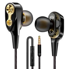 Challenge HYBRID 雙驅動入耳式耳機, 車-V20, 黑金