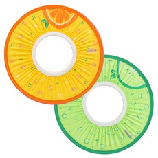 Manito 水果圖案洗頭帽 2款, 橘子款+奇異果款
