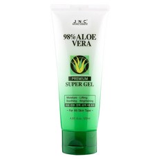 JNC NATURAL COSMETICS 98%優質蘆薈超級凝膠, 120ml, 1條