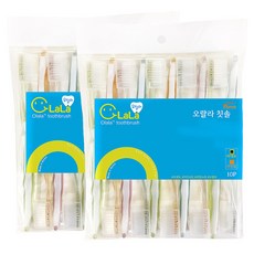 OLaLa 泡沫細軟毛牙刷 10入 隨機出貨, 2個