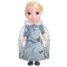 디즈니 겨울왕국 베이직 토들러돌 엘사, 혼합 색상, 1개