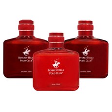 BEVERLY HILLS POLO CLUB 高級男士紅酒護膚組, 化妝水150ml+乳液150ml*2入, 1組