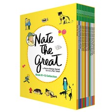 Nate the Great 大偵探奈特 英文原著盒裝套書 (Book 1~12), Longtailbooks