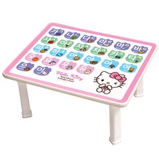 리빙코디 헬로키티 세이프티 테이블 한글 중, 혼합 색상