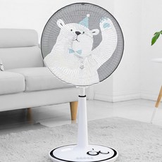 dashop 熊圖案電風扇防護網, 高熊, 1個