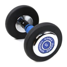 스포뱅크 PVC 클럽아령, 5kg, 혼합 색상, 1개