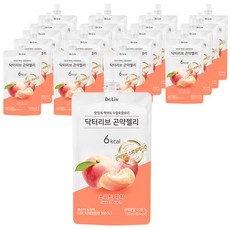 닥터리브 곤약젤리 스위트피치, 150g, 20개