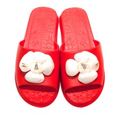 EVA女用拖鞋, 1個, 紅色