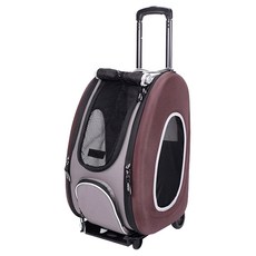 Ivyaya 4in1 彩色背帶背包 FC1008（汽車座椅背帶背帶背包）, 30 x 34 x 50 厘米, 棕色