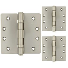 방문용 4인치 5너클 경첩 니켈 4040, 3개