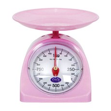 LOVE SONG 家庭主婦秤, 單品, 粉色的, 1kg